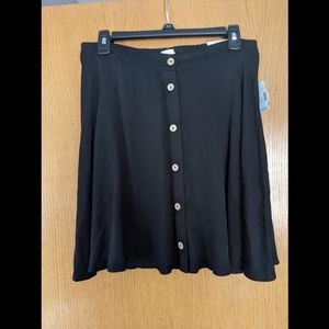 Maurices Black Skirt